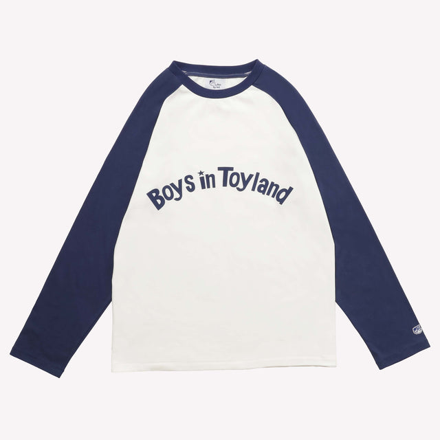OG LOGO RAGLAN TEE - Navy