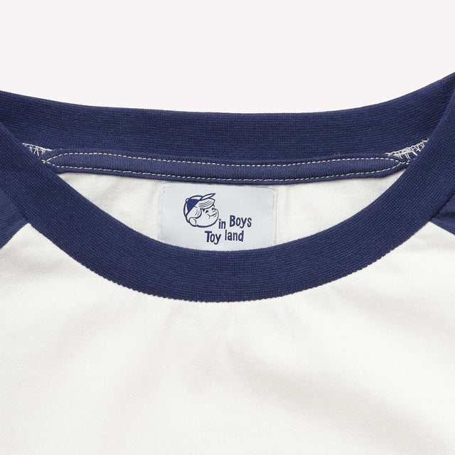OG LOGO RAGLAN TEE - Navy