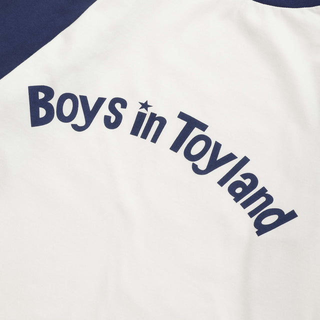 OG LOGO RAGLAN TEE - Navy