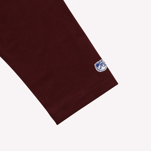 OG LOGO RAGLAN TEE - Bordeaux