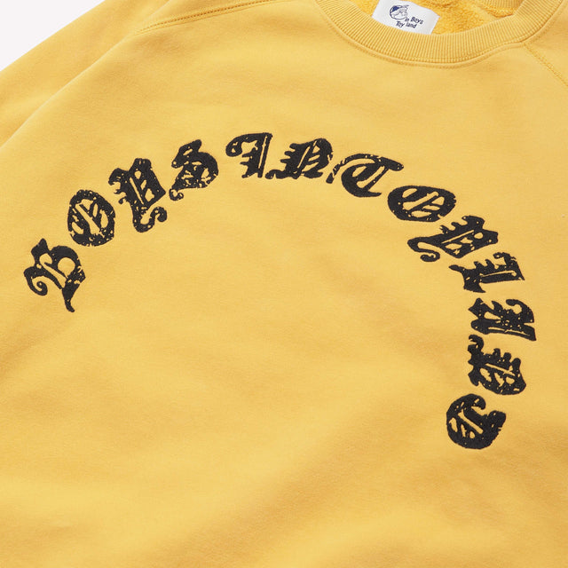 GRAPHIC RAGLAN SWEAT - Yellow