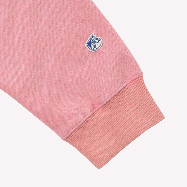 GRAPHIC RAGLAN SWEAT - PINK