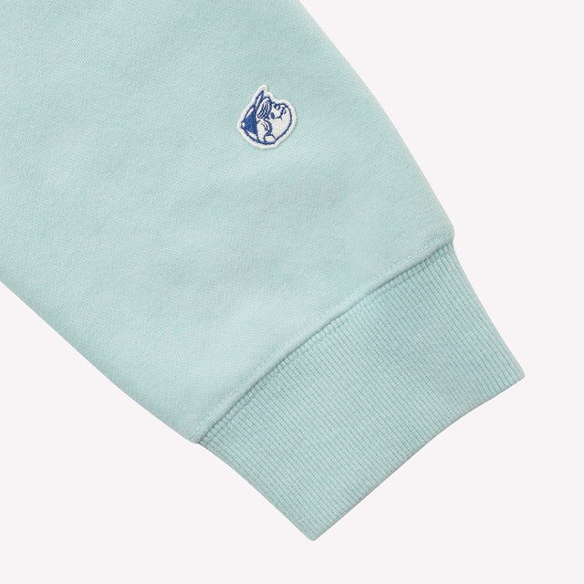 GRAPHIC RAGLAN SWEAT - BLUE