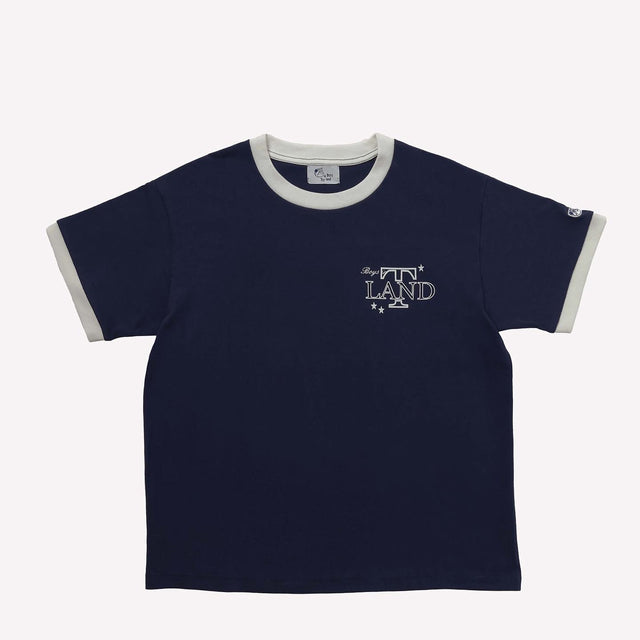T-LAND RINGER TEE - NAVY