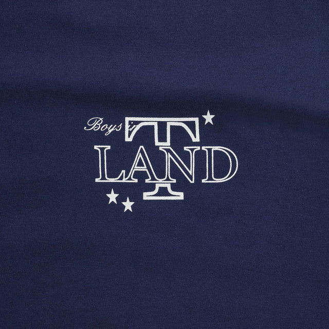 T-LAND RINGER TEE - NAVY