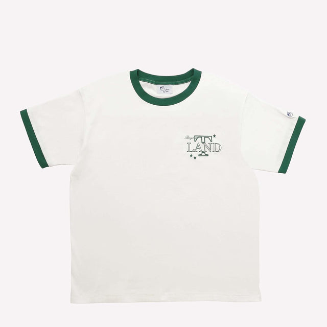 T-LAND RINGER TEE - WHITE