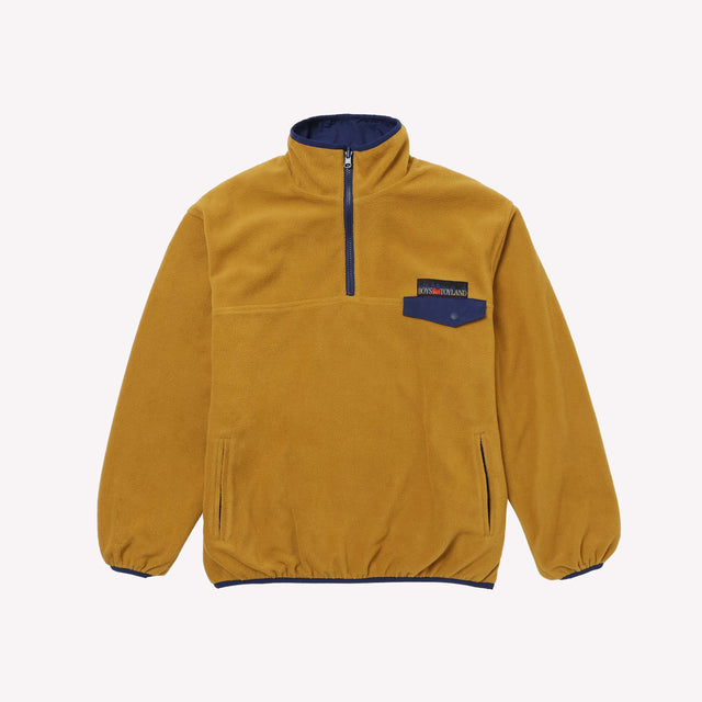 CITY LOGO REVERSIBLE FLEECE - YELLOW