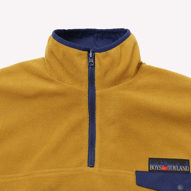 CITY LOGO REVERSIBLE FLEECE - YELLOW