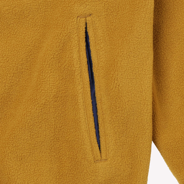 CITY LOGO REVERSIBLE FLEECE - YELLOW
