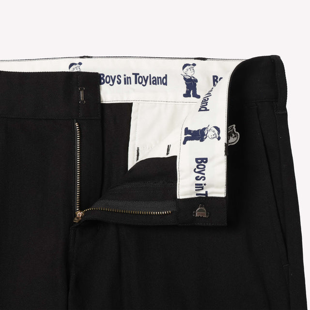 BASIC WORK PANTS - BLACK
