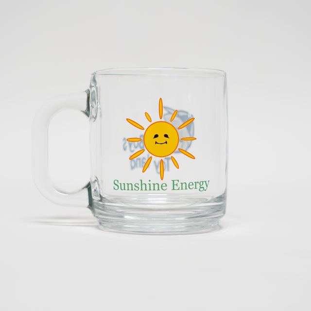 SUNSHINE ENERGY CLEAR MUG CUP