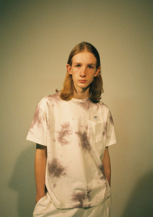 J.H TIE-DYE POCKET TEE